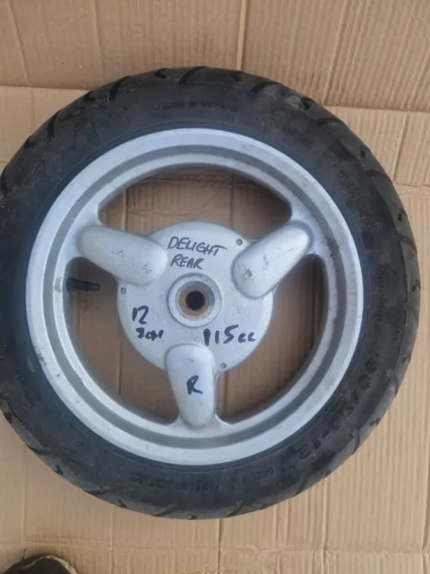 yamaha delight 115 rear wheel alloy rim 12 ich ,,ONLY 115 cc