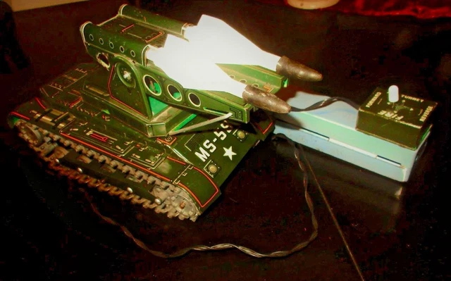 昭和47年製 増田屋 MS-58 MISSILE TANK 昭和47年製 増田屋 MS-58 MISSILE TANK AMAZING VINTAGE RARE