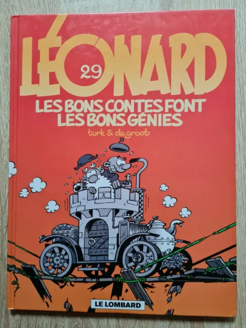 BD LEONARD 29 Les Bons contes font les bons génies EO 1999 Turk & De Groot NEUF