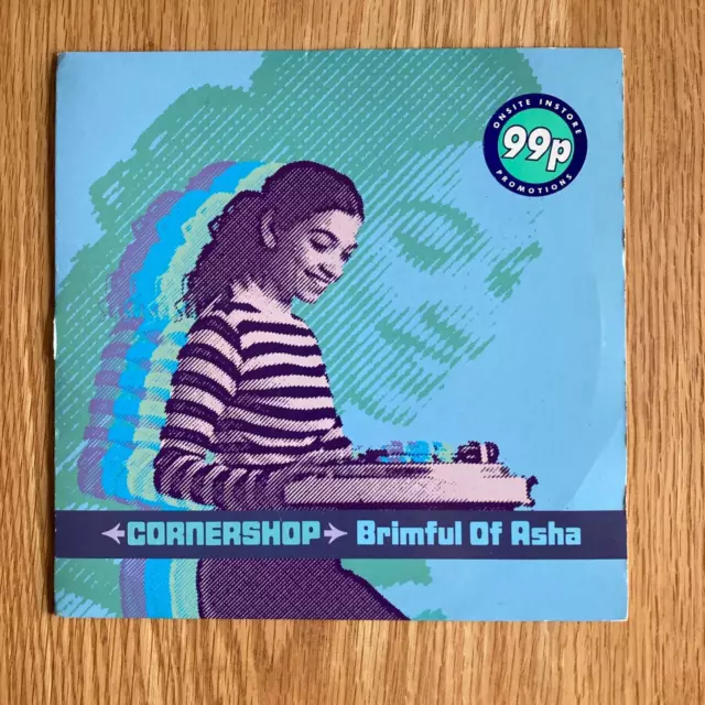 Cornershop - Brimful of Asha original 7" vinyl single, Wiija 1998