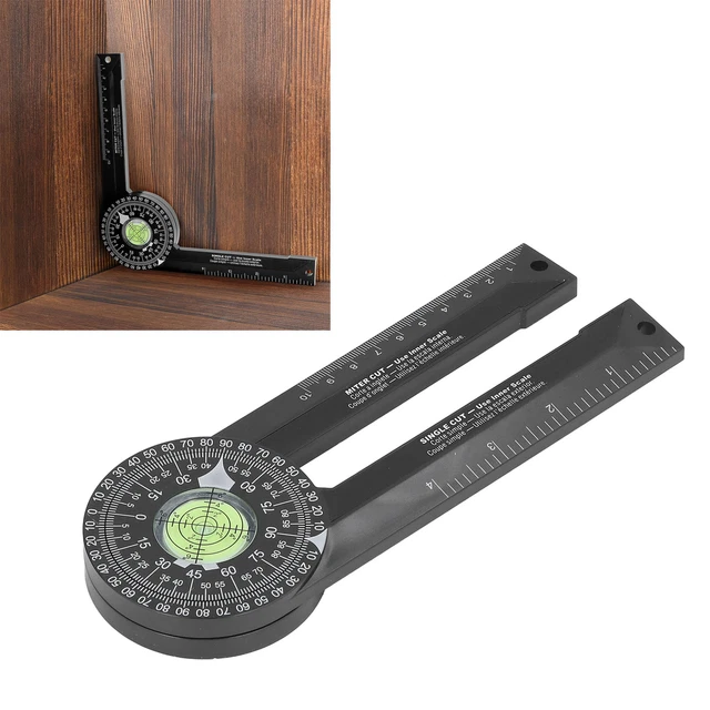 Miter Protractor Accurate Wear Resistant