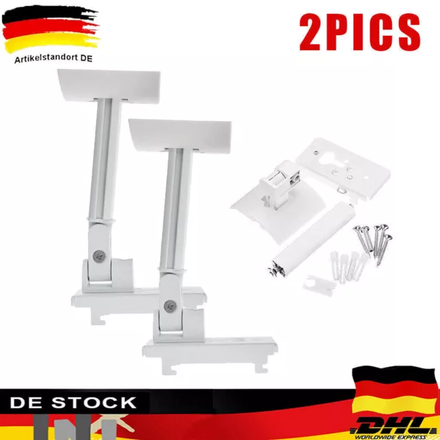 2x Wand Halter Deckenhalterung Halterung Für Bose UB 20 Lautsprecher 2II Weiß DE