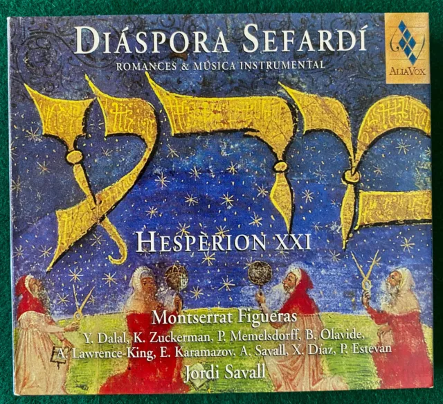 "Diáspora Sefardí" - Savall - Figueras - Aliavox 2Cd - Near Mint Plus !!!