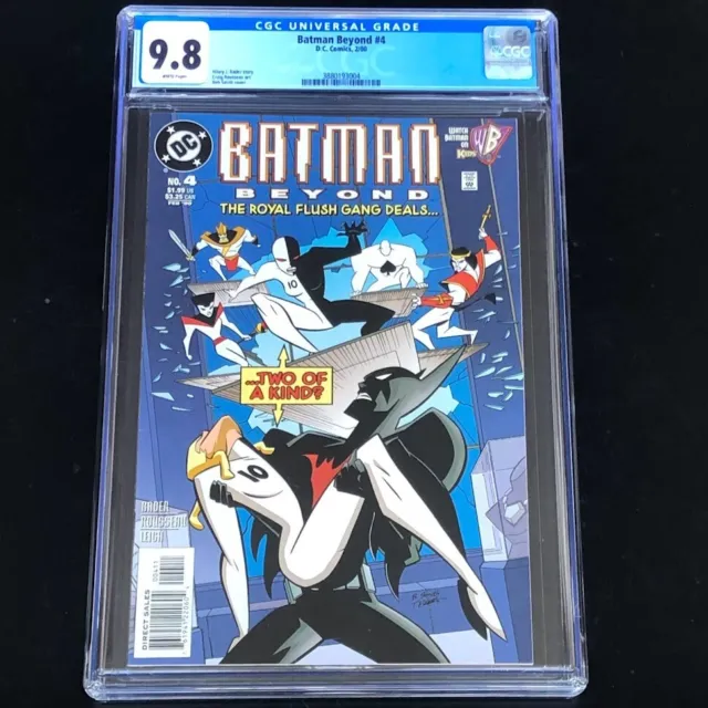 Batman Beyond #4 ⭐ CGC 9.8 White Pgs ⭐ 1st App 10 Melanie Walker! DC Comic 2000