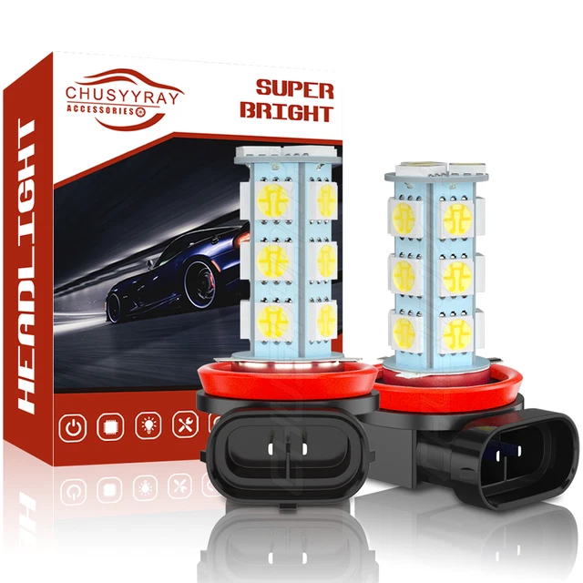For INFINITI M37 M56 QX56 EX35 FX35 2X H11 White Upgrade LED Fog Lights Bulbs