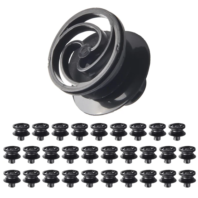 50 Clip Plastiche Per Pannelli Interni Auto VW - Compatibili Con Golf MK4, Bora E Modelli Simili | Ricambio 3B0868243 - Foto 2