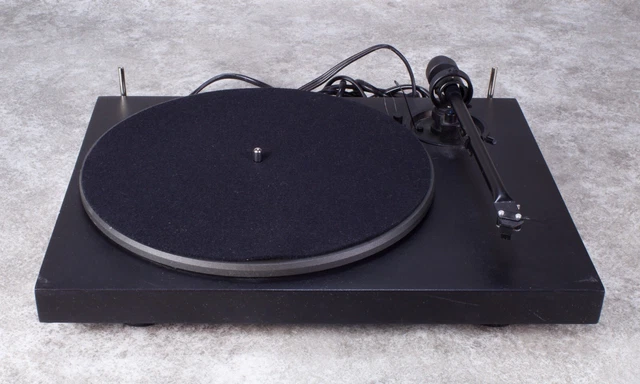 Platine Vinyle, Rétro Tourne Disque à 3 Vitesses(33-45-78) avec Stéréo