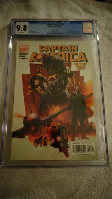 Captain America #6 Epting Cover Variant CGC 9.8 First Appearance Winter Soldier!