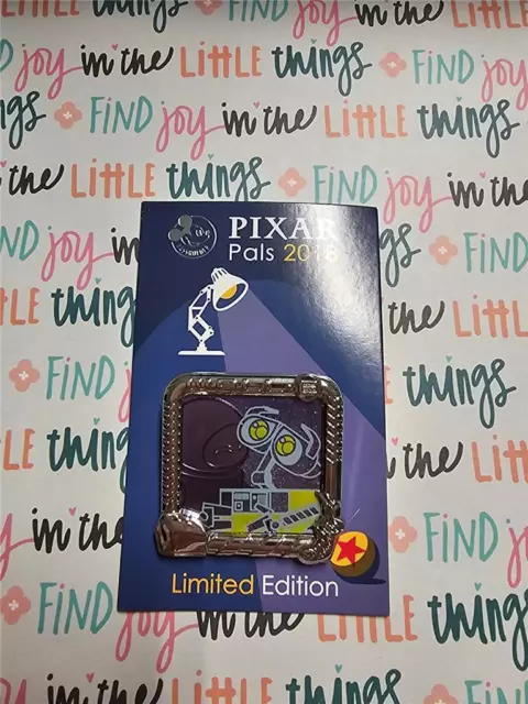 Disney DL - Wall-E and Eve - Pixar Pals Fest 2018 LE Pin 128608