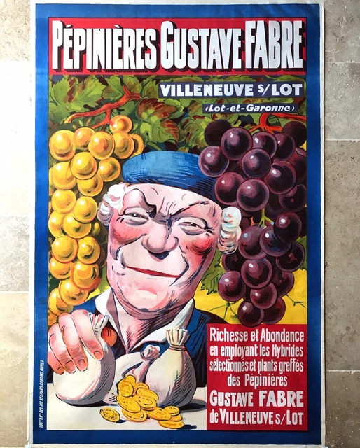 Affiches - AFFICHE originale publicitaire des années 1930
