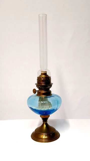 LAMPE À PÉTROLE La Maison de Valérie LMDV Métal Argenté EUR 22,00 - FR