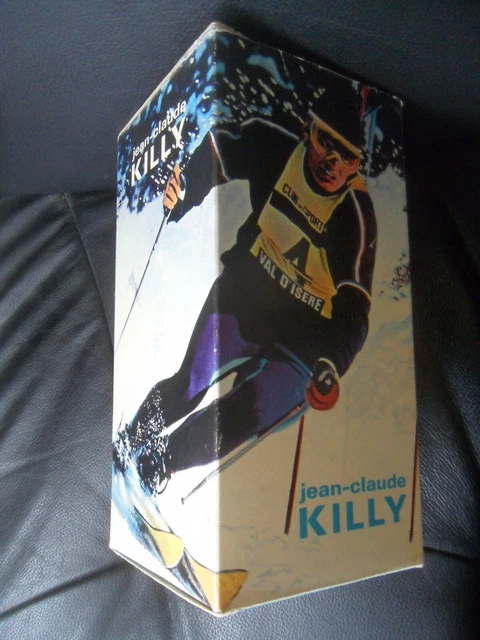 Ancienne Paire De Lunettes Masque De Ski Jean Claude Killy Tres Rare Avec Boite 2
