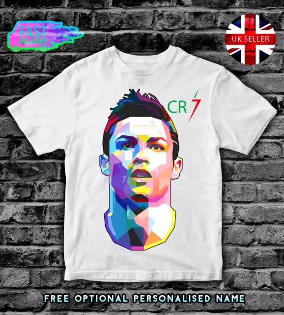 CR7 CHRISTIANO RONALDO Kids T-Shirt Top Boys Girls ADULTS MENS T SHIRT TSHIRT #1