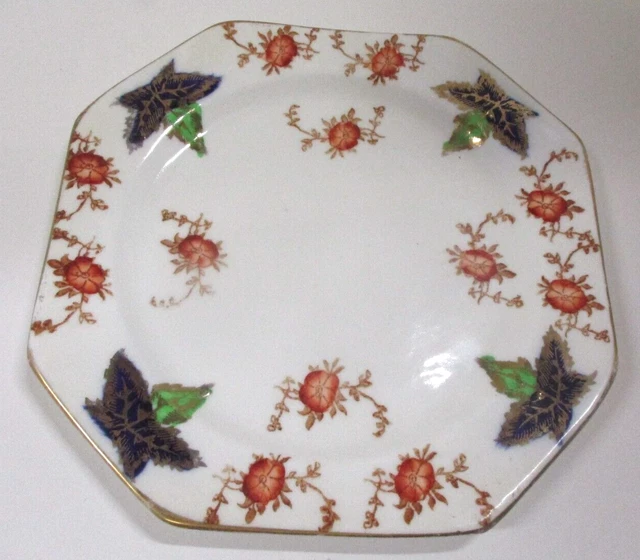 Vintage Guaranteed English Bone China Octagonal Plate Saucer