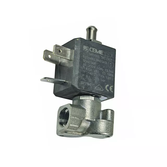 Magnetventil DeLonghi 5213210181 Solenoidventil 3 Weg Metall für Kaffeemaschine