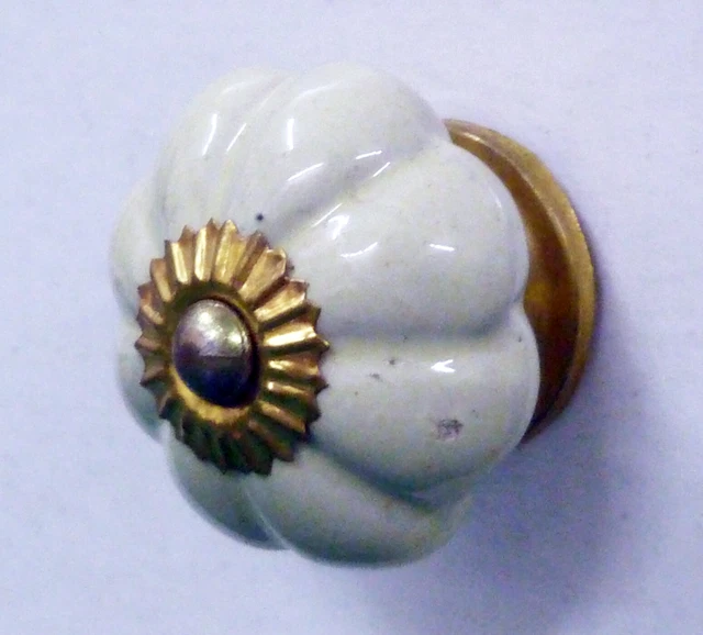 Boutons Porcelaine Céramique Artisanal Poignées Porte Tiroir Placard Armoire 2