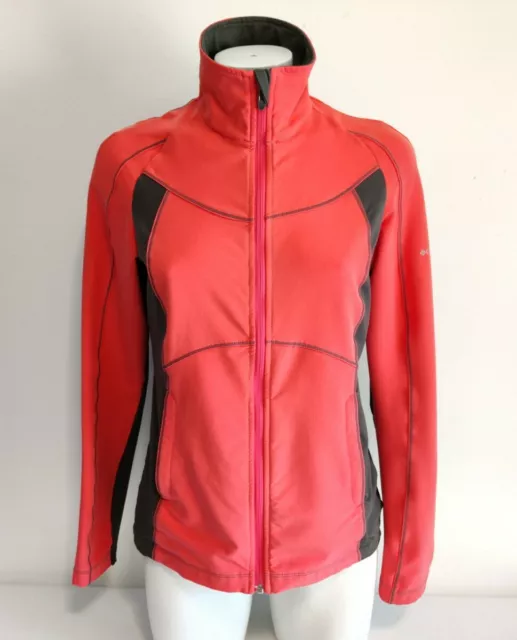 Columbia Titanium Omni Dry Full Zip Jacket Orange Womens Size Medium