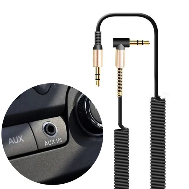 YACSEJAO Cordon auxiliaire avec contrôle du volume, câble audio 3,5 mm, câble auxiliaire mâle vers mâle, câble d'extension stéréo de 3,5 mm, pour casque de jeu, musique, streaming vocal, Xbox, PSP/PS4