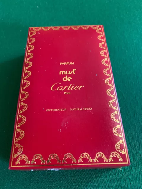 CARTIER Eau de Toilette Bottle Box