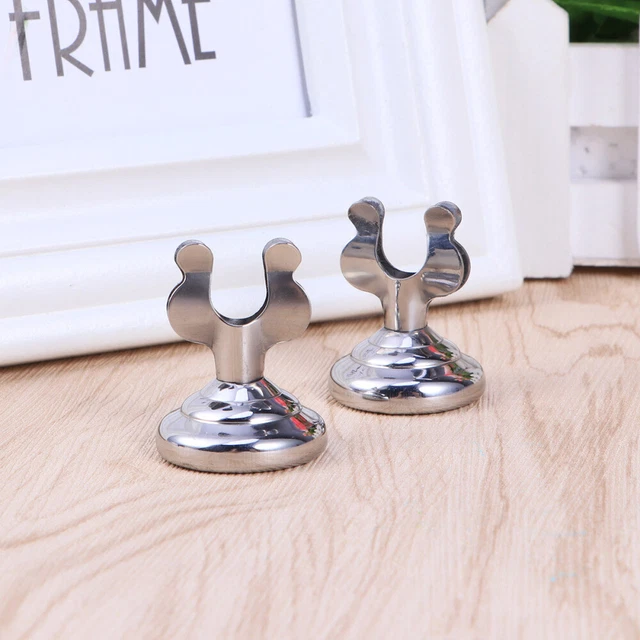 2 Pcs Party Place Card Holder Table Note Holders Table Photo Stand Mini Desktop