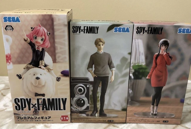 SPY X FAMILY Anya Bond Loid Yor Forger Premium Figure Set Plain Clothes