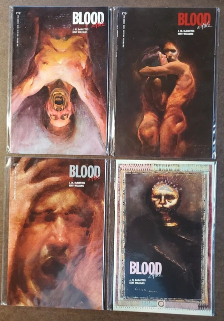 Marvel Epic Comics Blood: A Tale Complete Set 1-4 - 1987 - High Grade