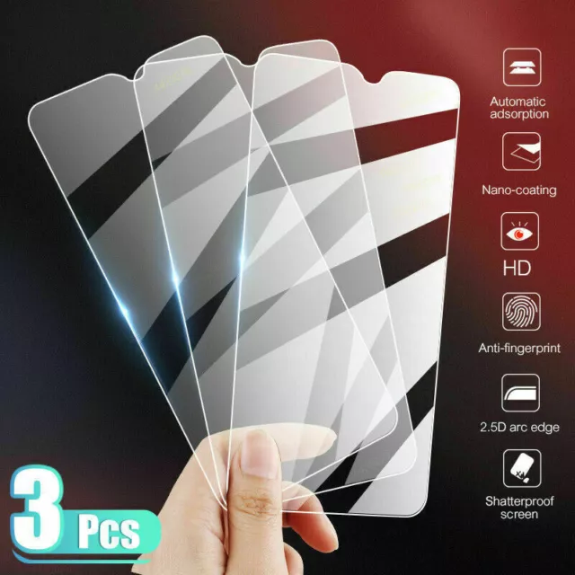 For OnePlus 8T 7T 7 6T 5T Tempered Glass Screen Protector Cover Film Protective