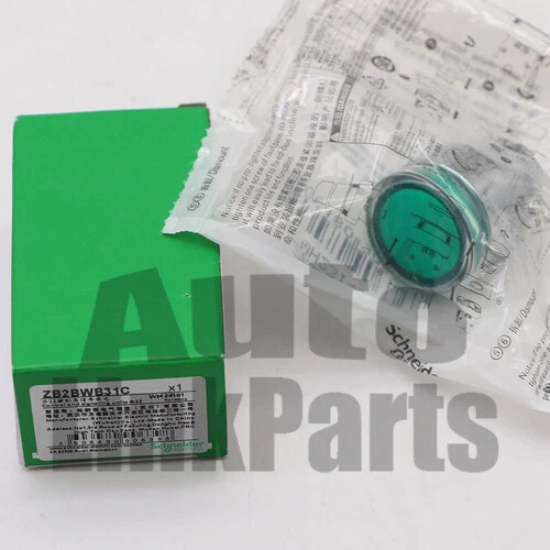 Schneider Electric XB2BW33B1C Green Flush Button – 1 Normally Open, 24V, Self-Resetting Push Button Switch