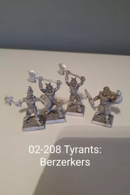 Ral Partha - 02-208 - Tyrants: Berzerkers