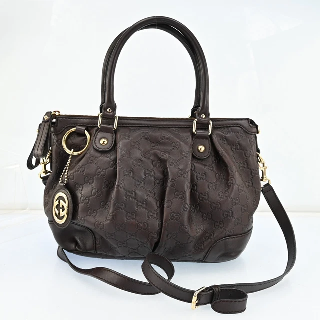 GUCCI Sukey Shoulder Tote Bag GG Leather 247902 Brown R2356RR509 GUCCI Sukey Shoulder Tote Bag GG Leather 247902 Brown R2356RR509