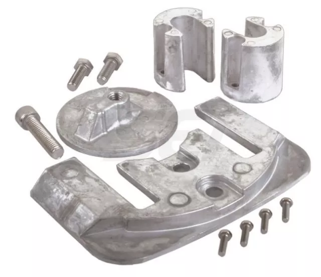 Mercruiser Bravo 2, 3(early) Sterndrive - Anode Kit Zinc - Brand New  Man Warr