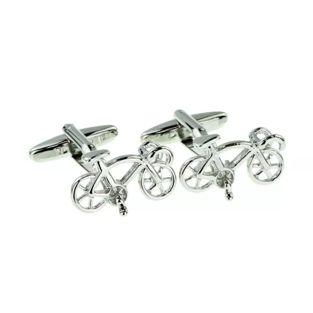 Racing Bike Cycling Cufflinks Presented in a Box X2AJ218