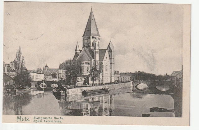 METZ - Moselle - CPA 57 - Eglise Protestante