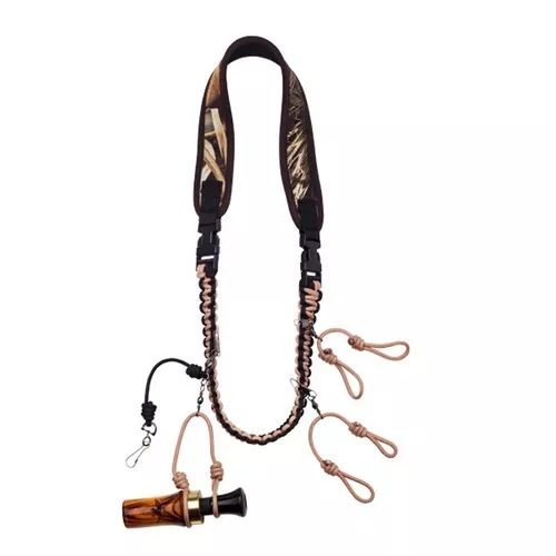 Duck Commander DNBQL3 Cut Em Camo Braided Hunting Duck Call Holder Lanyard