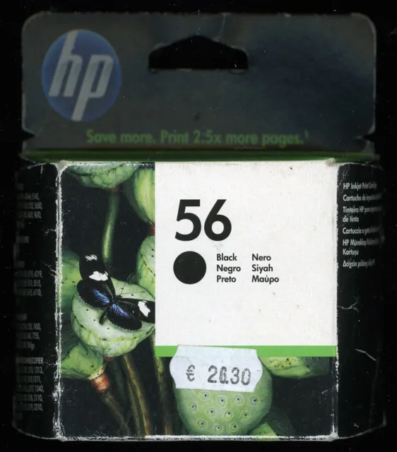 HP 56 Noir, cartouche encre compatible C6656.