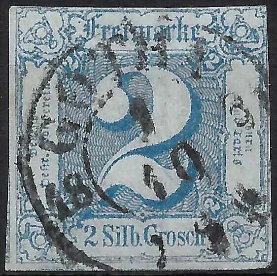 Thurn&Taxis 1862... MiNr. 30 ...2 Sgr...gestempelt K2 GOTHA