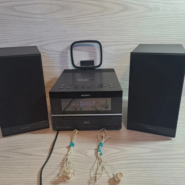 SONY HCD-BX70DBI CD Player/iPod Dock/DAB/FM/AM Stereo HiFi. No Remote £ ...
