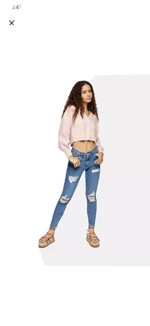 Size 14 in deals topshop jeans
