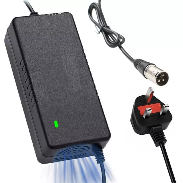 FOR ELECTRIC BIKE Motorcycle Scooter Ebike 48V 2A Li-Ion Lithium Battery  Charger £13.64 - PicClick UK