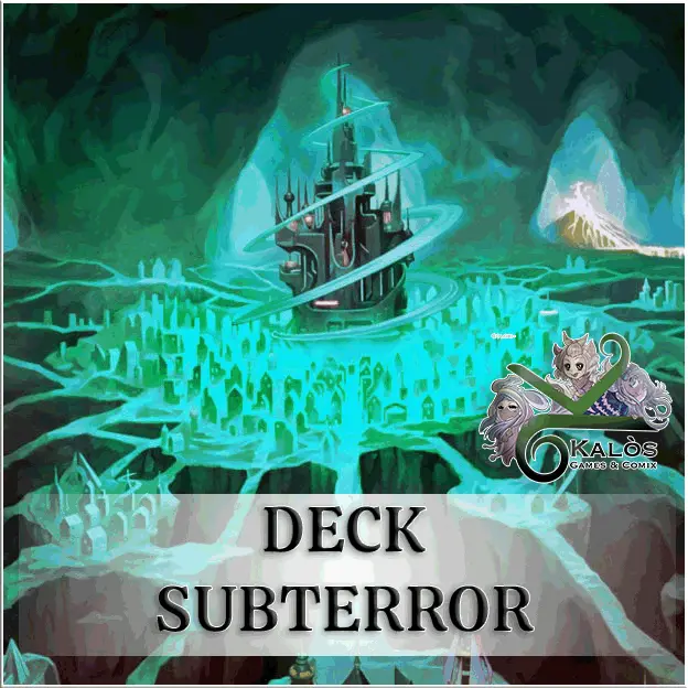 Yugioh! Mazzo Deck SUBTERRORE da Torneo