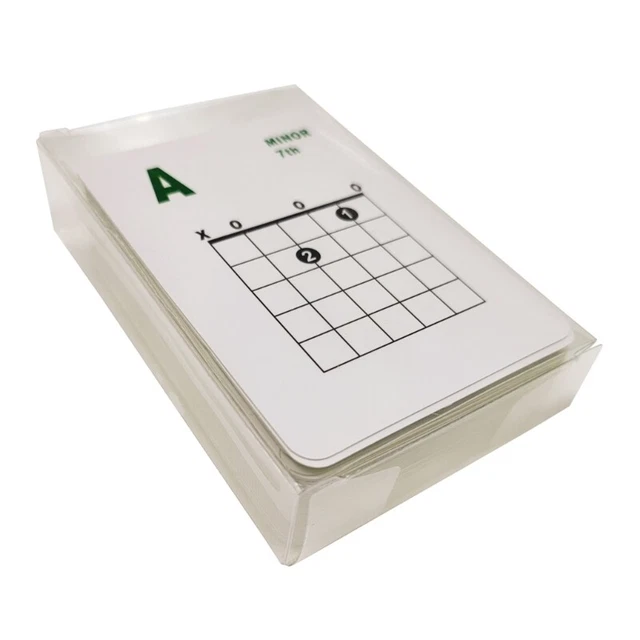 49 Guitar Flash Cards Guitar Chord Learning Cards Guitar Scale Cards for Players