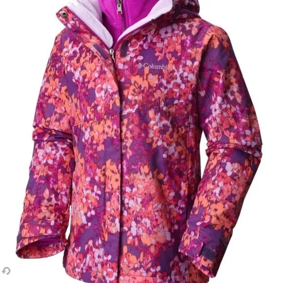 Columbia Bugaboo Winter Ski Jacket Youth Kids Girls XL 18-20 Womens XS 3-in-1 Columbia Bugaboo Winter Ski Jacket Youth Kids Girls XL 18-20 Womens XS 3-in-1