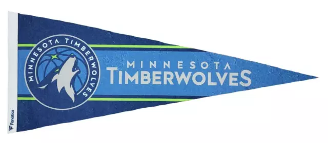 NBA Basketball Geschenkset (Größe Einheitsgröße) Minnesota Timberwolves Wimpel - Neu