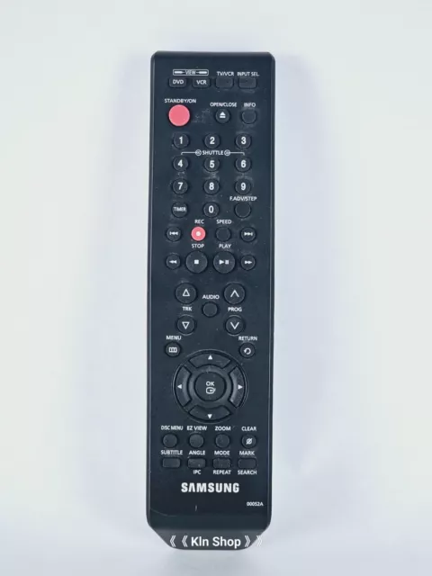 SAMSUNG 00052A Genuine Remote Control | For Samsung DVD VCR TV