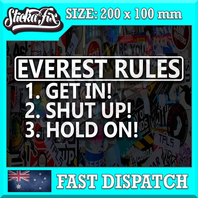 This Way Up, If You Can Read This I'm In Trouble Funny JDM Vinyl Car Bumper Sticker Bombing Decal 120x95mm Approx