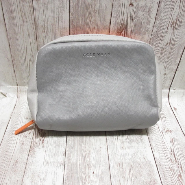 Cole Haan for American Airlines Toiletries Bag Gray Zip Around