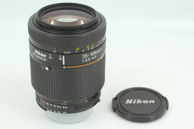 【Near MINT】 Nikon AF NIKKOR 35-105mm f/3.5-4.5  Wide Angle Portrait Lens JAPAN