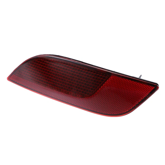 1uds Conductor Lateral Trasero Parachoques Reflector 55112679AA ABS Rojo