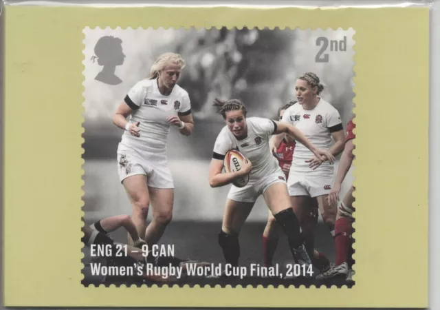 ROYAL MAIL STAMP CARD SERIES PHQ 493 2021/10 RUGBY UNION RFU Post Office UK GB