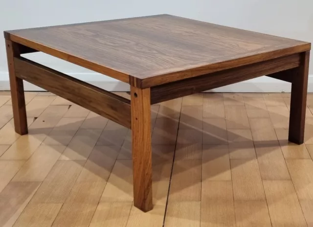Ole Gjerlov-Knudsen & Torben Lind Danish rosewood coffee table Cado Mid Century
